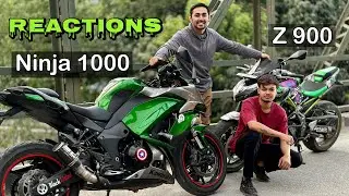 Z900 vs Ninja1000 Public Reaction ‼️