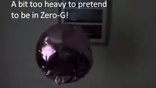 Balloon pretending to be in zero-G (almost)