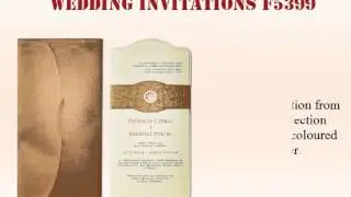 Prestige Busquets Handmade Wedding Invitations UK