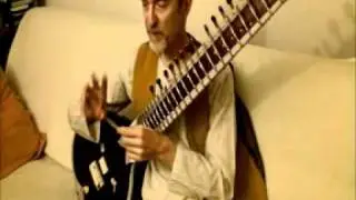 Lucyan's technique of sitar playing