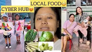 VISITED DLF CYBER HUB GURUGRAM😍|| LOCAL FOOD FROM ARUNACHAL|| THANKYOU BHAIYA BHABHI🙏@seegeevlogs