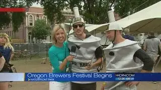 Sally at Oregon Brewers Fest