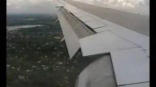 Aeroflot Boeing 767 landing at Moscow (SVO)