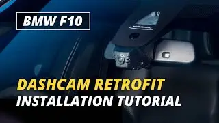 BimmerTech Dashcam Retrofit for BMW F10 &ndash; Installation Tutorial