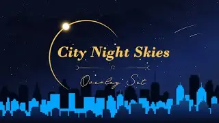City Night Skies overlay set preview