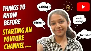 Things to know before starting a YouTube channel in 2026 😊👍🌷 #how to start a YouTube channel in 2026