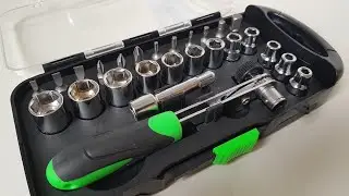 RECENSIONE:   TOOLZILLA Set portatile di chiavi a bussola e cacciaviti