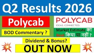 Polycab Q2 results 2026 | Polycab results today | Polycab Share News | Polycab Share latest news