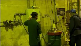 175 MW Francis Turbine Greasing Pump Drum| What is Lubrication System-Grease pump in hydro power stn