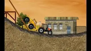 Truck Games - Tractor Mania | All 24 levels | Monster Truck | Car Cartoons For Children