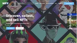 White-label #NFTMarketplace Demo by Turnkey Town | Create Your #NFT Platform Now!