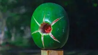 Watermelon vs Potato in Slow Motion - Smarter Every Day 155