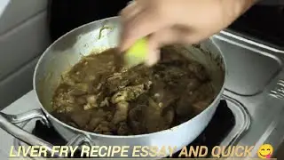 ಲಿವರ್ fry recipe ಕನ್ನಡದಲ್ಲಿ essay and quick method 😋#cooking #essay #quickrecipe #liverfry #viral 