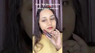 Mars velvet lip tint🍷Mars love track lip tint #ytshorts #mattelipstick #liptintreview #tinted