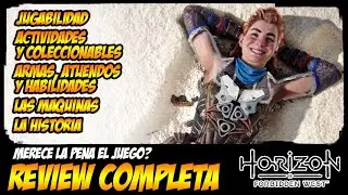 HORIZON FORBIDDEN WEST - REVIEW COMPLETA DESPUES DE COMPLETARLO AL 100% ¿MERECE LA PENA?