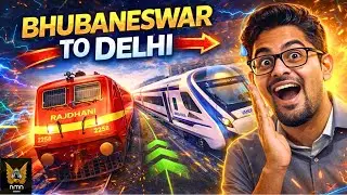 Bhubaneswar &rarr; Delhi 🚄 Rajdhani Aur Vande Bharat Ki Takkar in indian train simulator @nmngamings
