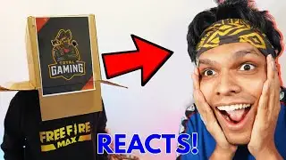 @TotalGaming093  REACTS To @Mythpat Video | Total Gaming Face Reveal Mythpat Facts | #shorts