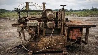 Restoration of a Forgotten 30-Year-Old Woodworking Machine | Scrap Recovery to Revival