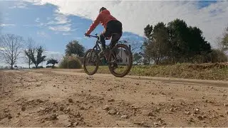 I rode my bike alone for 60 miles