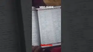 mbd guide  📕💝