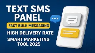 Text SMS Panel &ndash; Fast Bulk Messaging | High Delivery Rate | Smart Marketing Tool 2025
