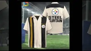 Pittsburgh steelers curtain nfl football hawaiian shirt #shorts