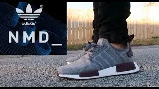 Обзор эксклюзивных кроссовок adidas Originals NMD Boost Maroon Wool