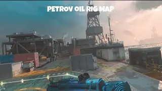 Modern Warfare Petrov Oil Rig Map FULL SHOWCASE