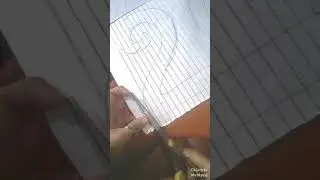 cutting trick in glitter paper #shorts