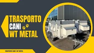Trasporto sicuro per cani: Rimorchi Omologabili e Personalizzabili | WT Metal 🐕🐾
