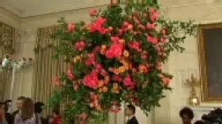 Fall Inspires State Dinner for Chinese President