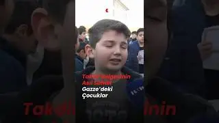 Takdir Belgesinin Asıl Sahibi Gazze&rsquo;deki &Ccedil;ocuklar