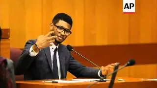 NEW - USHER TESTIFIES IN CUSTODY TRIAL AGAINST EX-WIFE