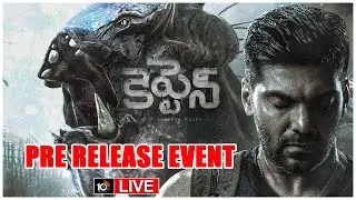 Live : Captain Movie Pre Release Event LIVE | Arya | Aishwarya Lekshmi | 10TV ET