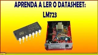REGULADOR DE TENSÃO LM723 controle com AMPOP