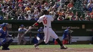 Jones' tape-measure home run