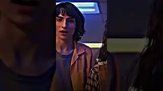 mike when el- #not mine #strangerthings #mike #el #eleven #bully