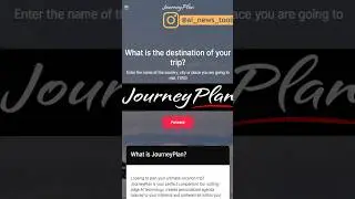 JourneyPlan.co - Your Ultimate Travel Planning Tool