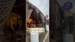 Macrame tent biggest in the city 🌟 Makrome &ccedil;adır #bohemdecor #makrome #macrame