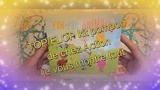 ❄❄TOP/FLOP kit pompon de chez Action : je vous montre tout ❄❄#action #diy