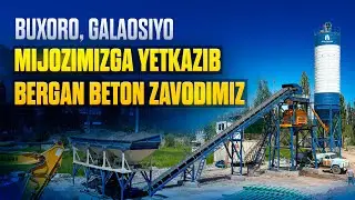 50 kubalik Beton zavodi Buxoroda ishga tushirdik | ASIA TECHNO MACHINERY