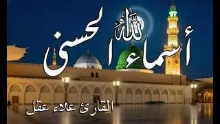 اسماء الله الحسنى بصوت لقارئ الشيخ علاء عقل  ابداع فى الاداء هدوء و سكينة لا توصف 99Names Of Allah