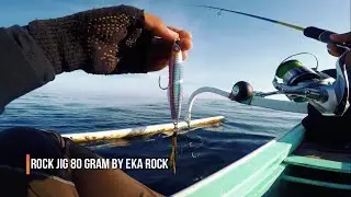 Tester rock jig 80 & 60 gram | extreme ultralight jigging | relix capung 702 shimano stradic 5000