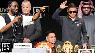 $600M Canelo vs Crawford Face-Off ERUPTS Into CHAOS!