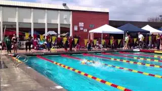 100 yards Freestyle Ontario Invitational-Lauryn Robbins