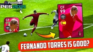 THAT'S UNREAL 😱 !! LIVERPOOL ICONIC F.TORRES REVIEW 🔥 | PES2021 MOBILE