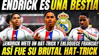 ES IMPARABLE! AS&Iacute; FUE EL BRUTAL HAT-TRICK de ENDRICK  | PARTIDAZO y MVP | &iexcl;DEBE VOLVER AL MADRID!