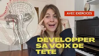 Comment débloquer ta voix de tête ?  #chant #techniquevocale #voixdetete