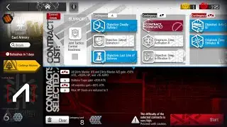 Arknights - Contingency Contract #1 Operation Pyrite - Day 1-2 East Armory Risk 8