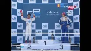 Hamilton First Podium GP2 2006